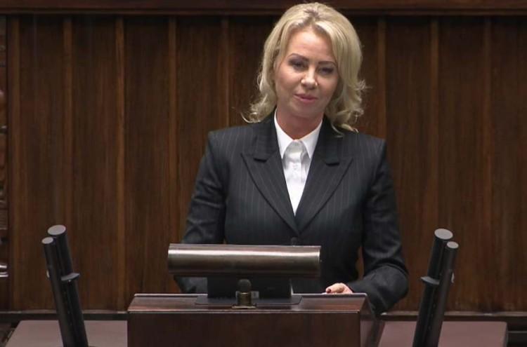 Debiut posłanki z Wrocławia na sejmowej mównicy. Zjadł ją stres. Chciała wrócić