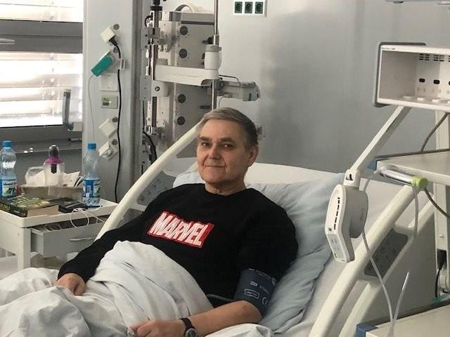 Ryzykowna operacja w szpitalu Marciniaka uratowała życie pana Andrzeja