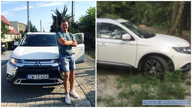 Odzyskany przez policjantów samochód to auto znanego boksera