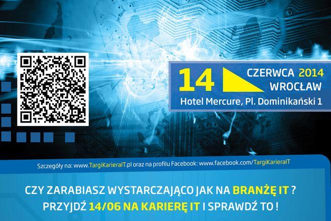Jest szansa na zrobiienie kariery w IT we Wrocławiu
