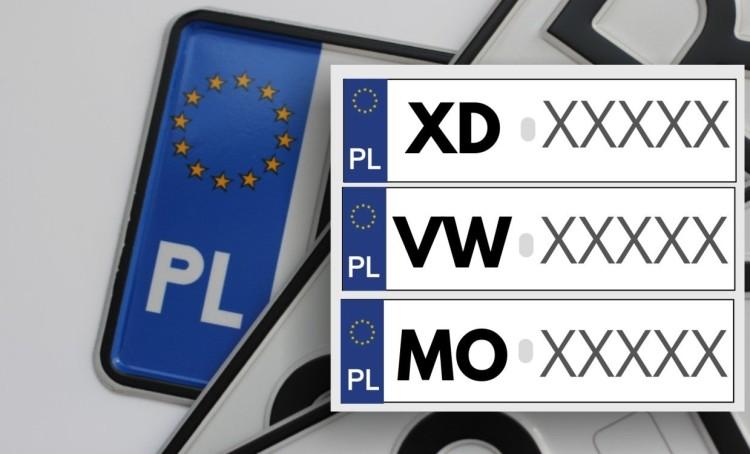 Nowe tablice rejestracyjne. Wrocław 