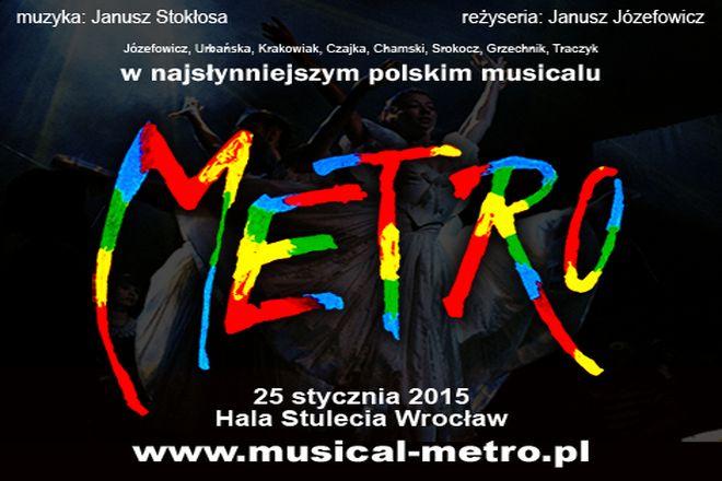 Kultowy musical Metro wystawiają w Hali Stulecia