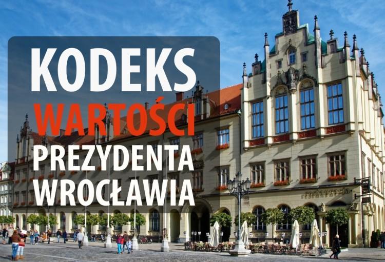 Trzej kandydaci na prezydenta Wrocławia podpisali kodeks wartości