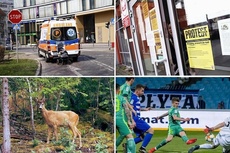 Pierwszy dzień strajku nauczycieli i seria wypadków [PODSUMOWANIE DNIA]