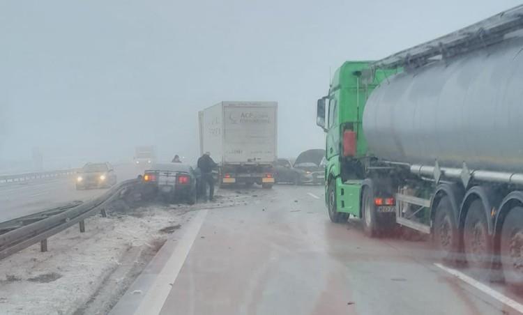Armagedon na A4. Dwa wypadki i kilka kilometrów korka
