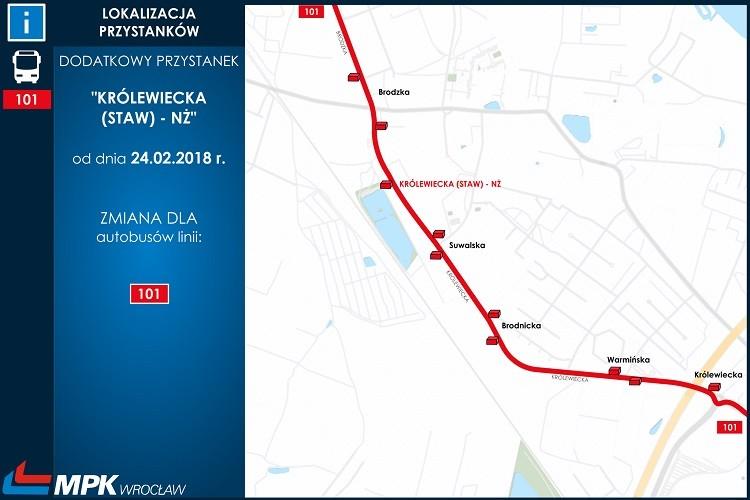 Dodatkowy przystanek autobusowy na Królewieckiej. Trzeba będzie tam 
