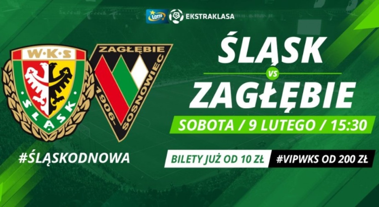 Trwa sprzedaż biletów na pierwszy ligowy mecz Śląska Wrocław w tym roku