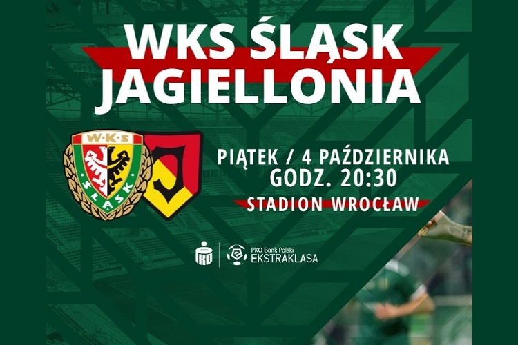 Trwa sprzedaż biletów na mecz Śląska Wrocław z Jagiellonią Białystok