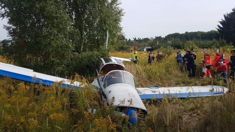 Samolot rozbił się na Dolnym Śląsku. To maszyna holująca szybowce