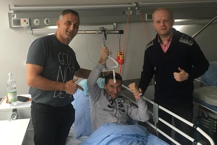 Akcja pomocy dla Mariusza Cendrowskiego podczas meczu Śląska