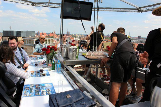 Dinner in the Sky - podniebna restauracja nad Wrocławiem