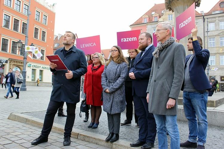 Lewica Razem zaprezentowała kandydatów z Wrocławia. Mają już komplet podpisów