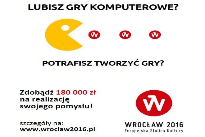 Wymyśl grę na smartfony, która wypromuje Wrocław jako ESK 2016. Do zgarnięcia 180 tys. złotych