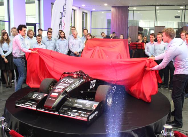 Nowy bolid PWr Racing Team