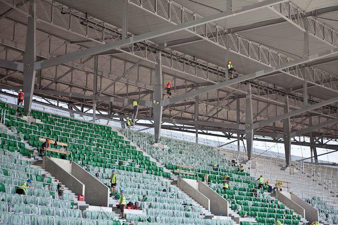 Zostań stewardem i bądź na wszystkich meczach na nowym stadionie