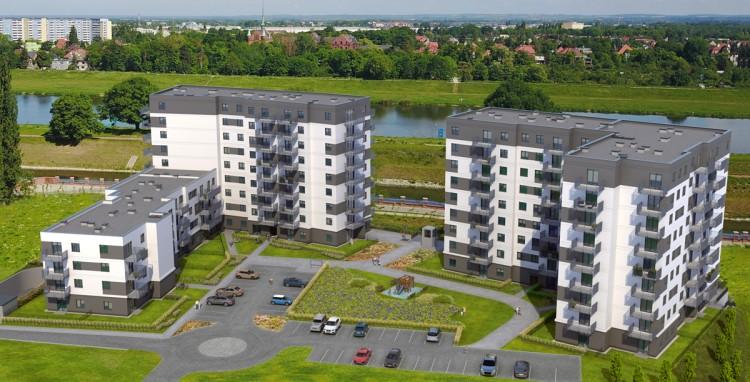 Zebra na Kleczkowie. Nowe mieszkania nad rzeką [WIZUALIZACJE, WIDEO]