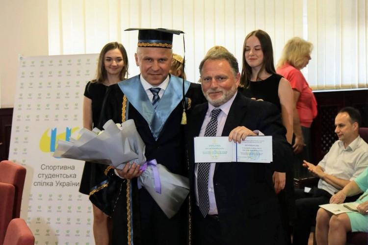 Adam Roczek z tytułem doctora honoris causa Uniwersytetu w Kijowie
