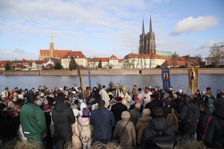 Wrocław: grekokatolicy obchodzą Święto Jordanu [ZDJĘCIA]
