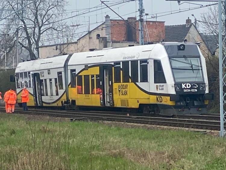 Wykolejenie pociągu pod Wrocławiem. Duże utrudnienia w ruchu