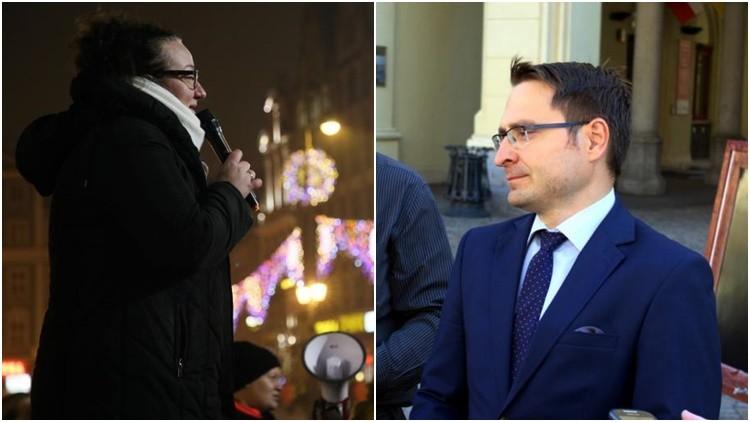 Kandydat PiS pisze do Marty Lempart. „PiS nie życzy Pani śmierci”