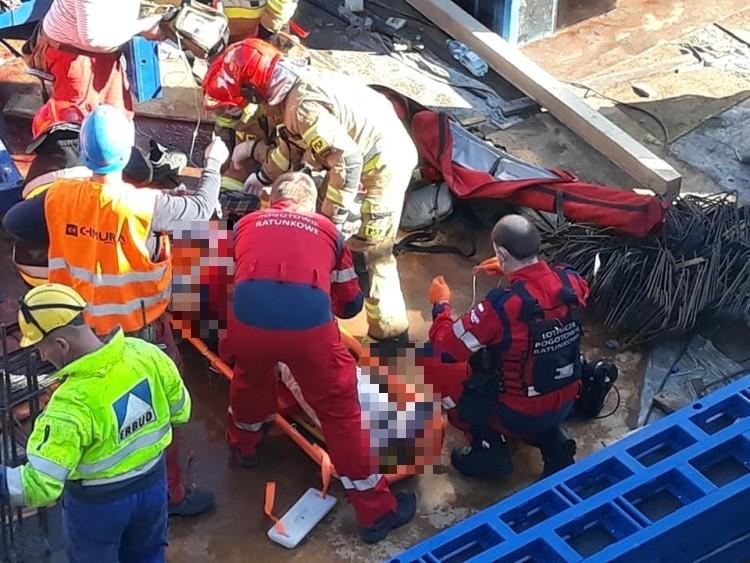 Śmiertelny wypadek na budowie w Bielanach Wrocławskich