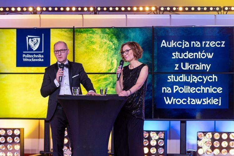 Wrocław: charytatywna aukcja dla ukraińskich studentów. Ile pieniędzy zebrano?