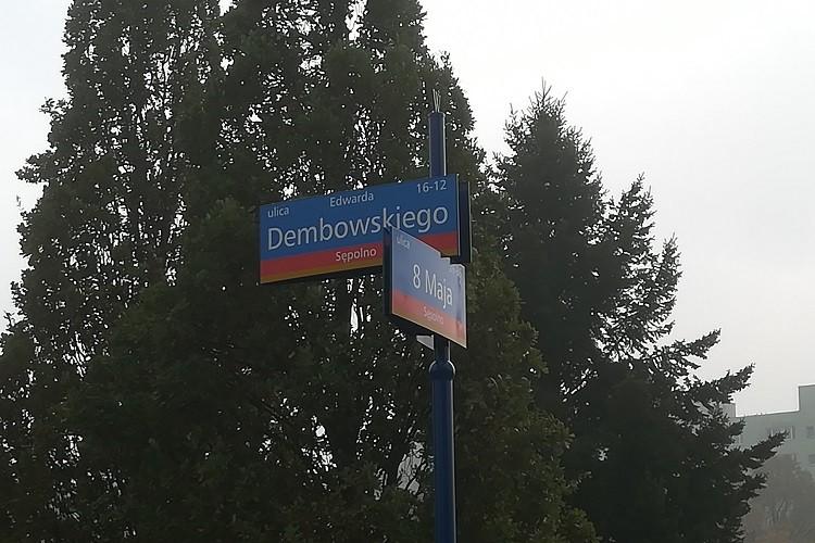 Dembowskiego jednak nie będzie zamknięta. Prace tylko na chodniku