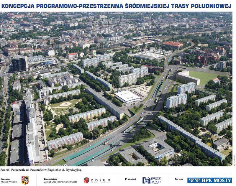 Uchwalą nowy plan pod budowę Śródmiejskiej Trasy Południowej. Ta jednak wciąż pozostaje na papierze