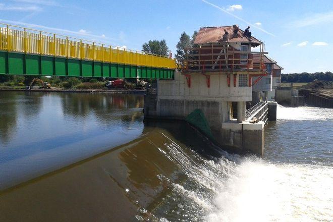 Trwa wielka modernizacja jazu Janowice [ZDJĘCIA]