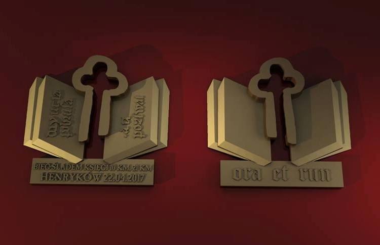 Medal 2. Biegu Śladem Księgi Henrykowskiej