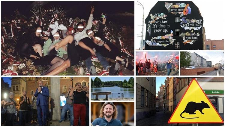 Szokujące selfie na pomniku, prezydent pod pręgierzem i mural w parku kulturowy – taki był sierpień 2017