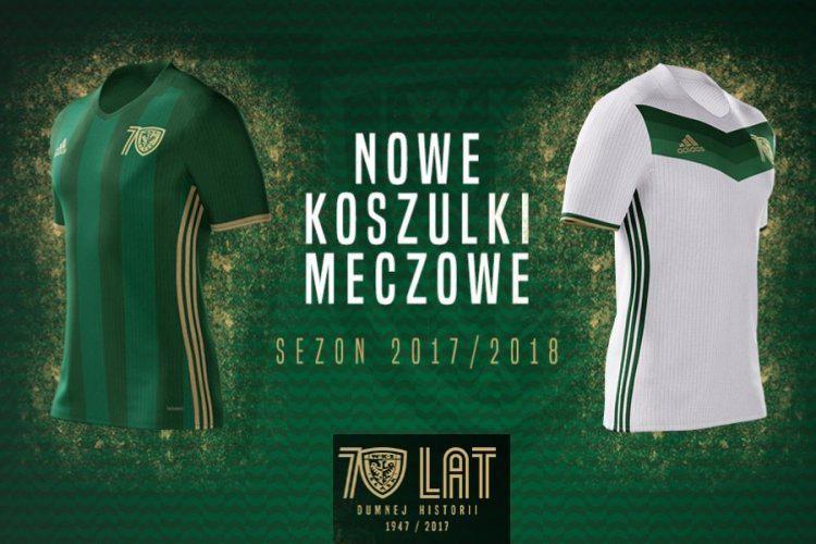 Zieleń, złoto i zmodyfikowany herb - Śląsk zaprezentował koszulki na nowy sezon