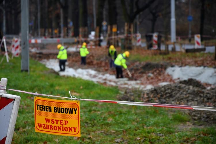Remont torowiska na Biskupinie znów opóźniony. Tym razem winna zima