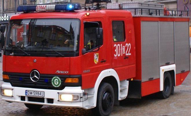 Pożar w rejonie placu Grunwaldzkiego. Dwie ofiary śmiertelne