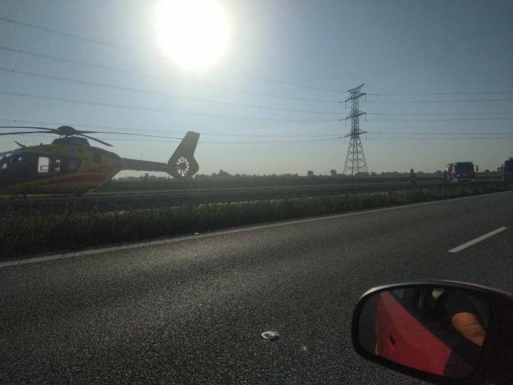 Wrocław: Dziecko ranne po wypadku na A4. Było o włos od tragedii [ZDJĘCIA]