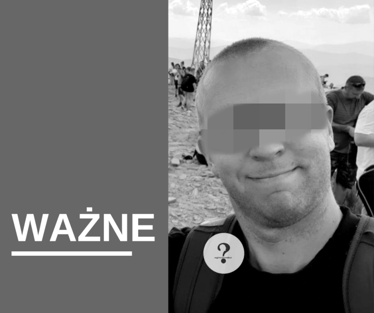 Zaginiony pan Adam nie żyje. Odnaleziono jego ciało