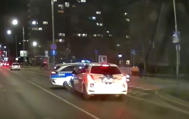 Policjant, który zajechał drogę nauce jazdy może stracić pracę
