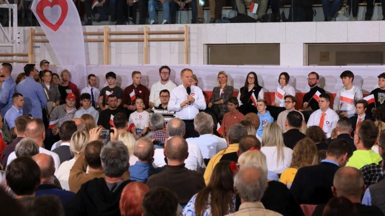Donald Tusk we Wrocławiu: Elektrownia atomowa w Polsce musi powstać. Nie mamy czasu