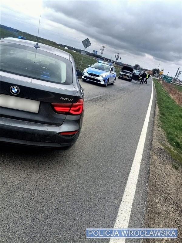 Wrocław: Ukradzione w Holandii mitsubishi znalazło się na obwodnicy Wrocławia