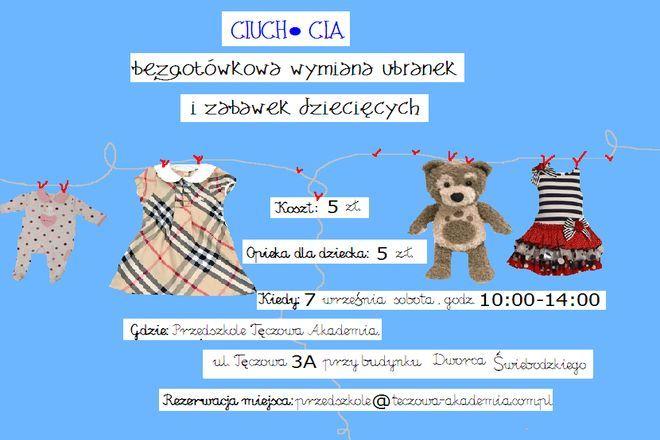 Teraz w naszym mieście możesz wymienić się ubrankami, z których wyrosła już twoja pociecha