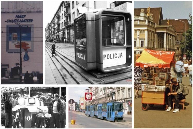 Centrum Wrocławia na początku lat dziewięćdziesiątych. Łezka kręci się w oku