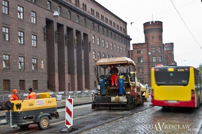 Uwaga - od soboty zmiany na remontowanym Podwalu. Krupnicza jednokierunkowa