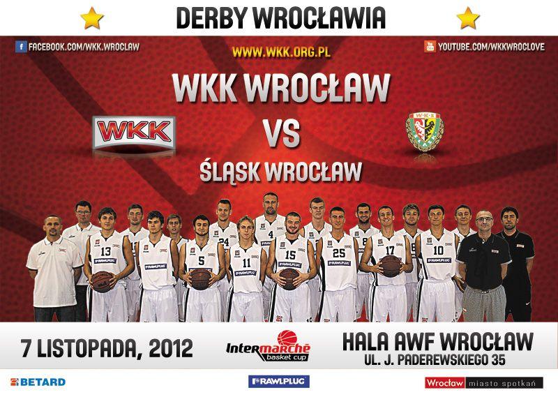 W środę wielkie koszykarskie derby Wrocławia!