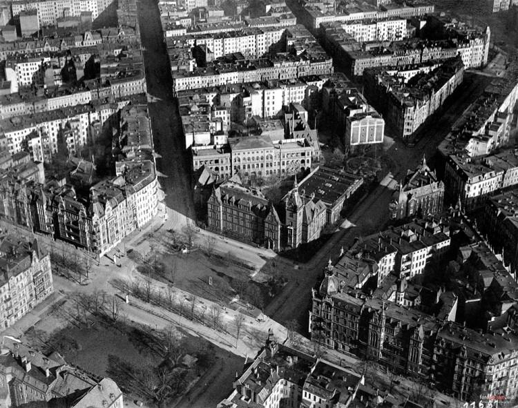 Wrocław dawniej i dziś: pl. Hirszfelda