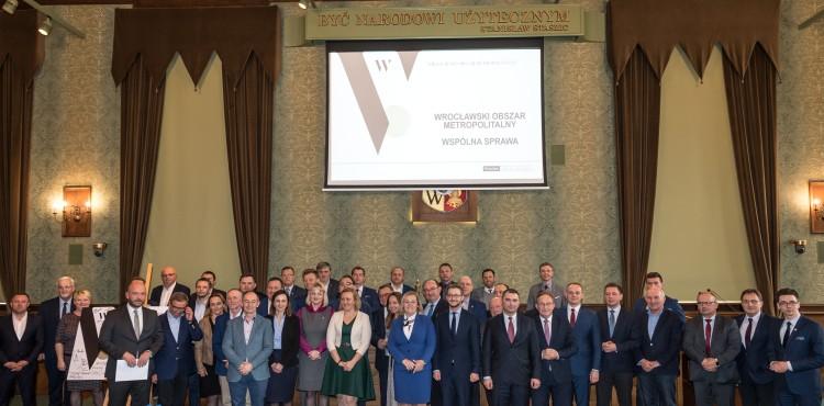 50 samorządowców zawiązało WrOM. Wrocław zacieśni współpracę z sąsiadami