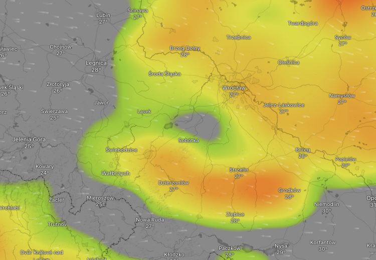 Alert RCB dla całego kraju. Burza do Wrocławia może przyjść po południu
