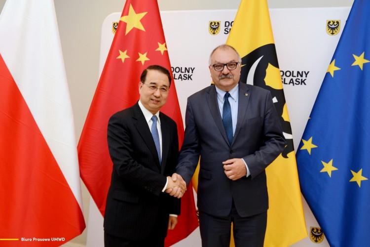 Ambasador Chińskiej Republiki Ludowej gościem marszałka [ZDJĘCIA]