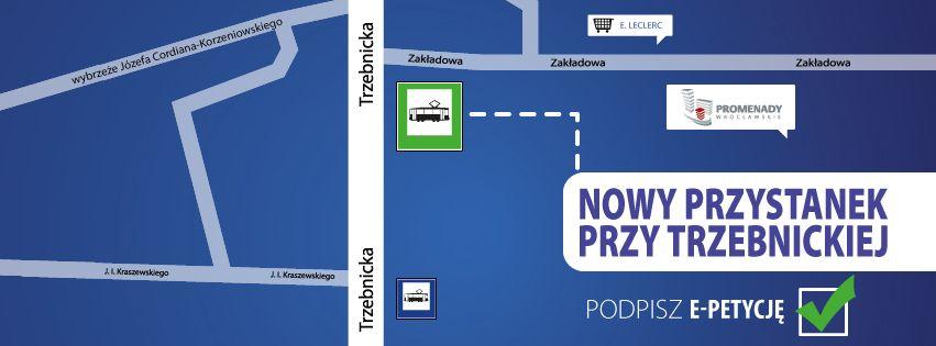 Deweloper walczy o nowy przystanek MPK na Trzebnickiej