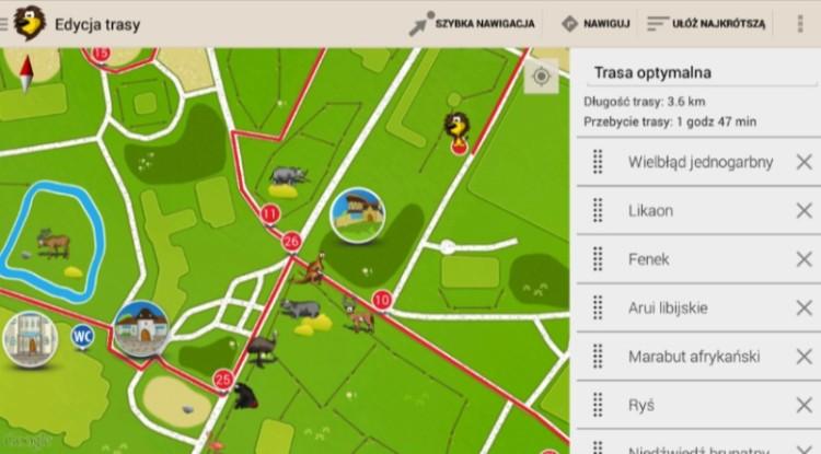 Wrocławski ogród zoologiczny udostępnia swoją mobilną mapę