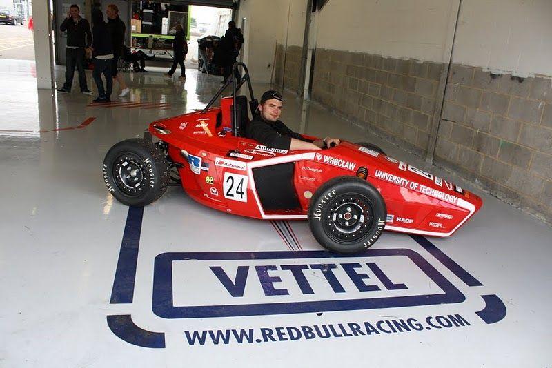 Studenci Politechniki Wrocławskiej na Silverstone